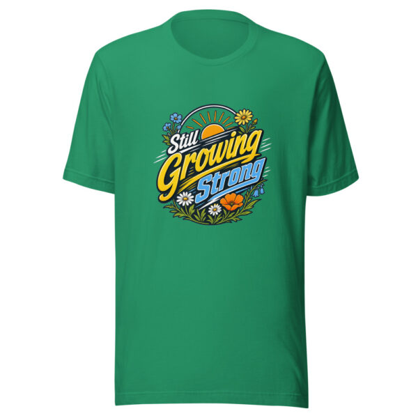 Still Growing Strong Graphic Tee mockup 5 Still Growing Strong Graphic Tee mockup 5
