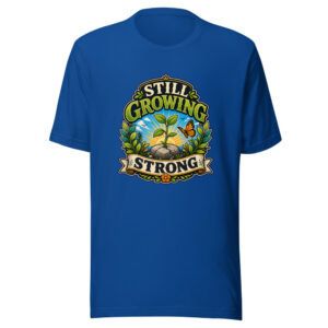 Still Growing Strong Heartbeat-20260613-inspiration-codex Graphic Tee front view