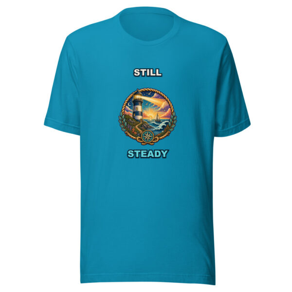 STILL STEADY Heartbeat-20260614-inspirationalshirts-codex Graphic Tee mockup 1 STILL STEADY Heartbeat-20260614-inspirationalshirts-codex Graphic Tee front view