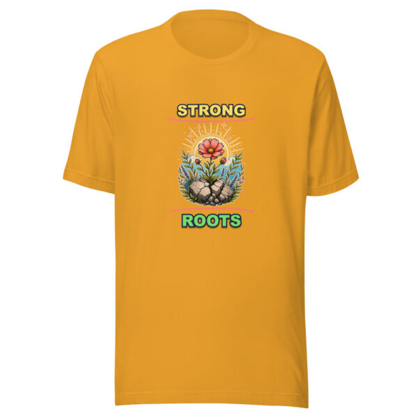 STRONG ROOTS Heartbeat-20260614-inspirationalshirts-codex Graphic Tee mockup 1 STRONG ROOTS Heartbeat-20260614-inspirationalshirts-codex Graphic Tee front view