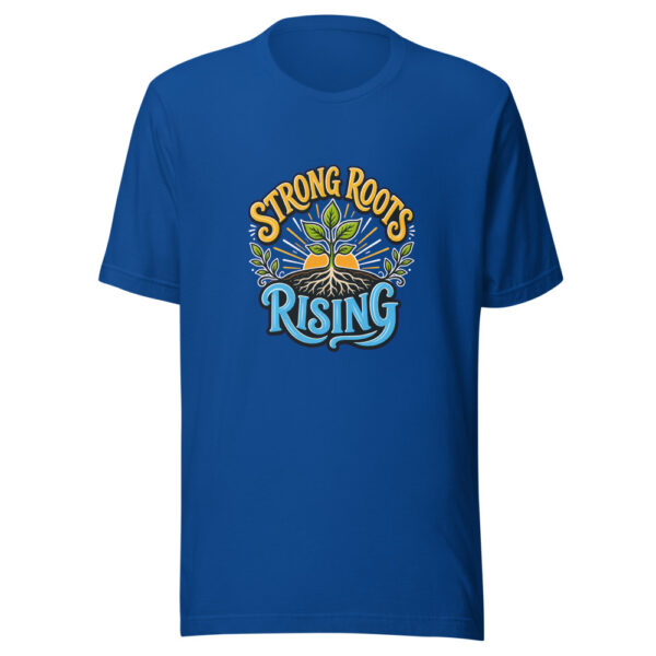 Strong Roots Rising Graphic Tee mockup 3 Strong Roots Rising Graphic Tee mockup 3