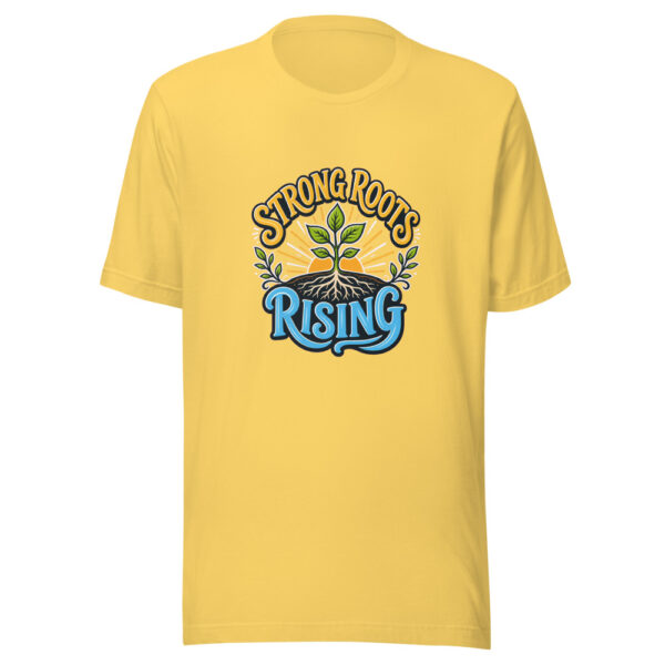 Strong Roots Rising Graphic Tee mockup 4 Strong Roots Rising Graphic Tee mockup 4