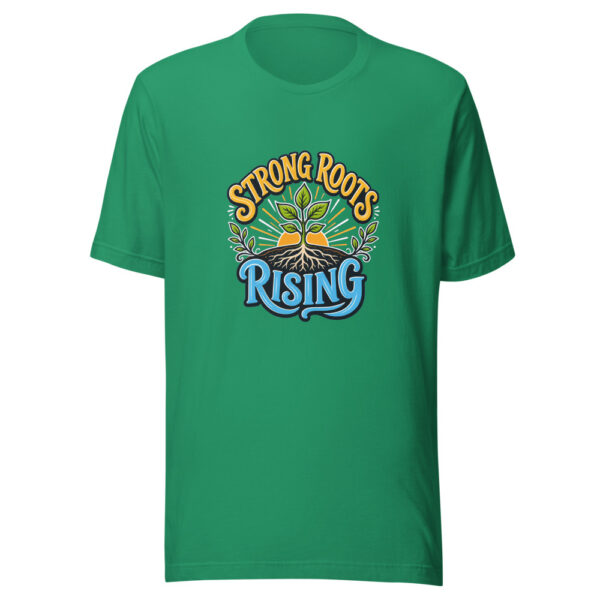 Strong Roots Rising Graphic Tee mockup 5 Strong Roots Rising Graphic Tee mockup 5