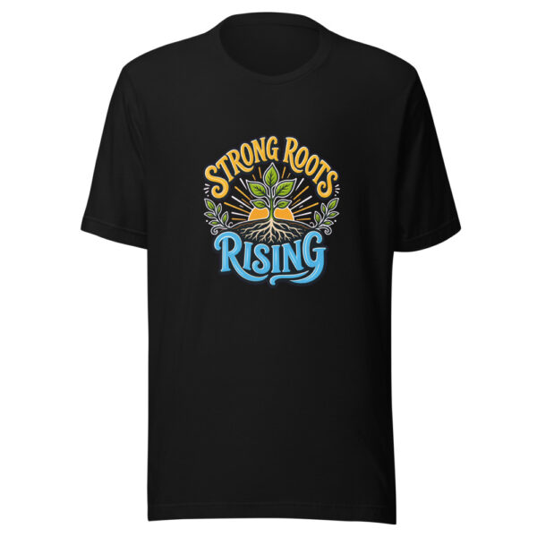 Strong Roots Rising Graphic Tee mockup 7 Strong Roots Rising Graphic Tee mockup 7