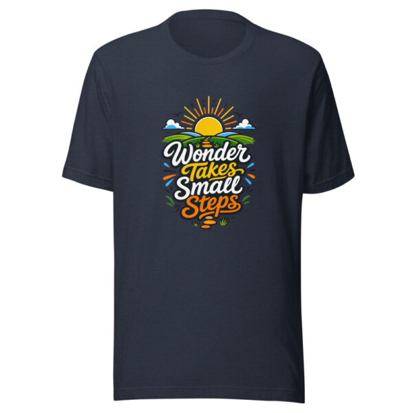 Wonder Takes Small Steps Graphic Tee mockup 7