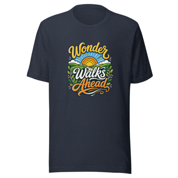 Wonder Walks Ahead Graphic Tee front view