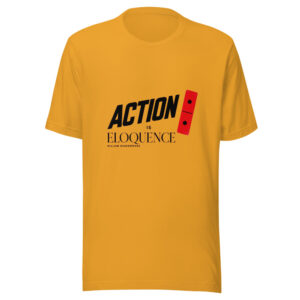 Action Is Eloquence - William Shakespeare Action-is-eloquence-shakespeare Graphic Tee front view