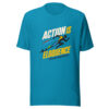 Action Is Eloquence - William Shakespeare Historic-kinetic-quote Graphic Tee mockup 2 Action Is Eloquence - William Shakespeare Historic-kinetic-quote Graphic Tee mockup 2