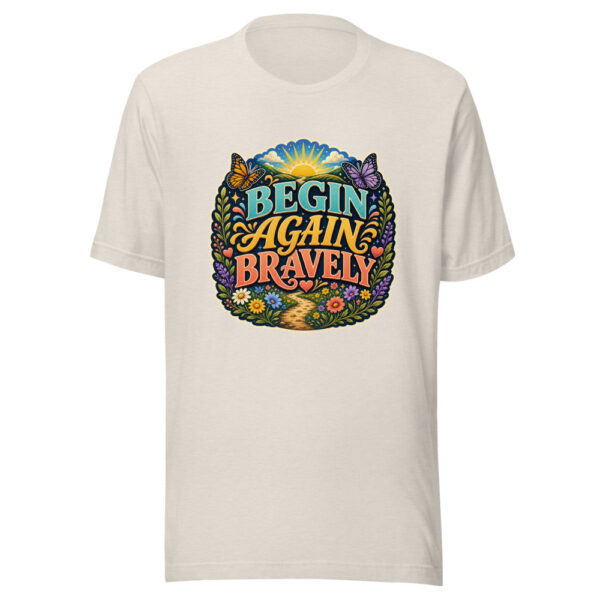 BEGIN AGAIN BRAVELY Heartbeat-20260623-codex-fallback Graphic Tee mockup 14 BEGIN AGAIN BRAVELY Heartbeat-20260623-codex-fallback Graphic Tee mockup 14