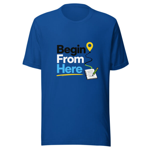 Begin From Here Heartbeat-20260629T122650Z Graphic Tee mockup 1 Begin From Here Heartbeat-20260629T122650Z Graphic Tee front view