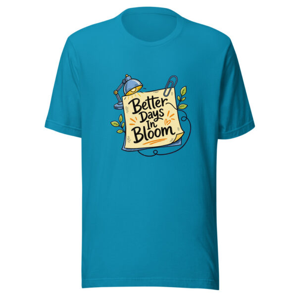 Better Days In Bloom Graphic Tee mockup 2