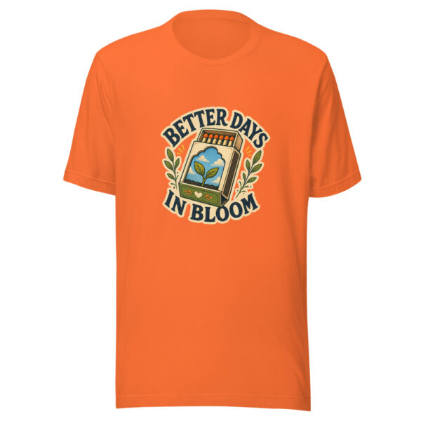Better Days In Bloom Heartbeat-20260629T062649Z Graphic Tee mockup 1 Better Days In Bloom Heartbeat-20260629T062649Z Graphic Tee front view
