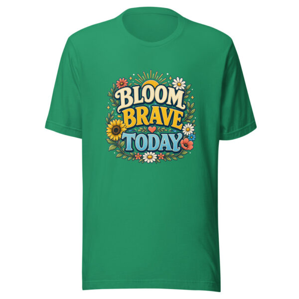 BLOOM BRAVE TODAY Heartbeat-20260623-codex-fallback Graphic Tee mockup 5