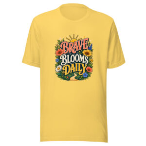 BRAVE BLOOMS DAILY Heartbeat-20260621-codex-fallback Graphic Tee mockup 1 BRAVE BLOOMS DAILY Heartbeat-20260621-codex-fallback Graphic Tee front view