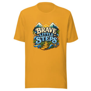 BRAVE LITTLE STEPS Heartbeat-20260624-codex-fallback Graphic Tee mockup 1 BRAVE LITTLE STEPS Heartbeat-20260624-codex-fallback Graphic Tee front view