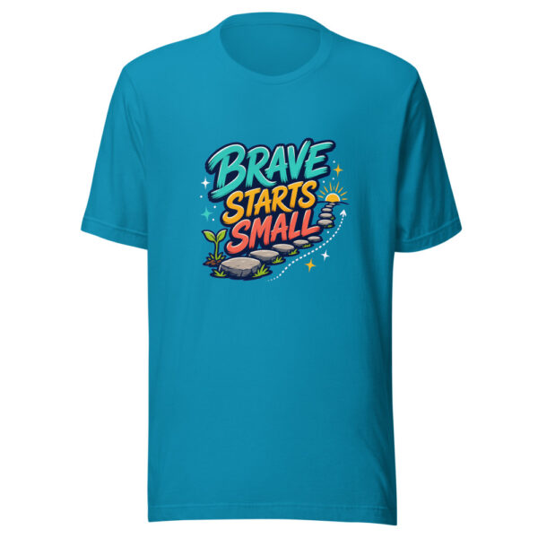BRAVE STARTS SMALL Heartbeat-20260622-codex-fallback Graphic Tee mockup 2 BRAVE STARTS SMALL Heartbeat-20260622-codex-fallback Graphic Tee mockup 2
