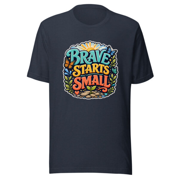 BRAVE STARTS SMALL Heartbeat-20260623-codex-fallback Graphic Tee mockup 13 BRAVE STARTS SMALL Heartbeat-20260623-codex-fallback Graphic Tee mockup 13