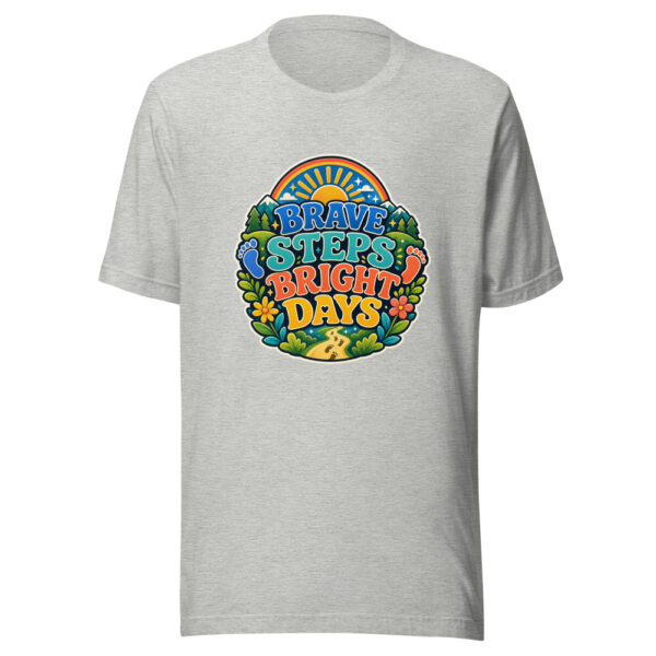 BRAVE STEPS BRIGHT DAYS Heartbeat-20260622-codex-fallback Graphic Tee mockup 11