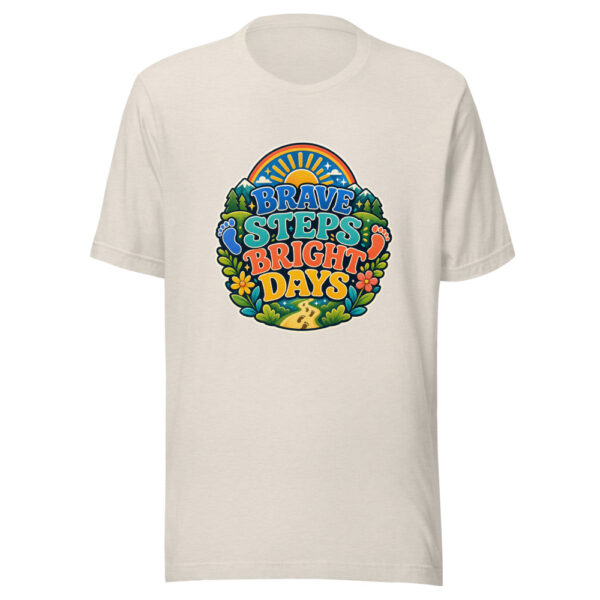 BRAVE STEPS BRIGHT DAYS Heartbeat-20260622-codex-fallback Graphic Tee mockup 14