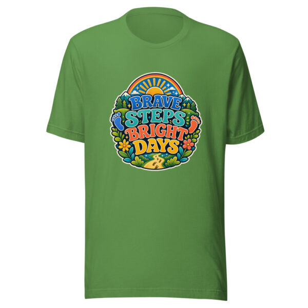 BRAVE STEPS BRIGHT DAYS Heartbeat-20260622-codex-fallback Graphic Tee mockup 16