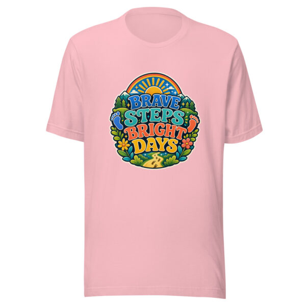 BRAVE STEPS BRIGHT DAYS Heartbeat-20260622-codex-fallback Graphic Tee mockup 19