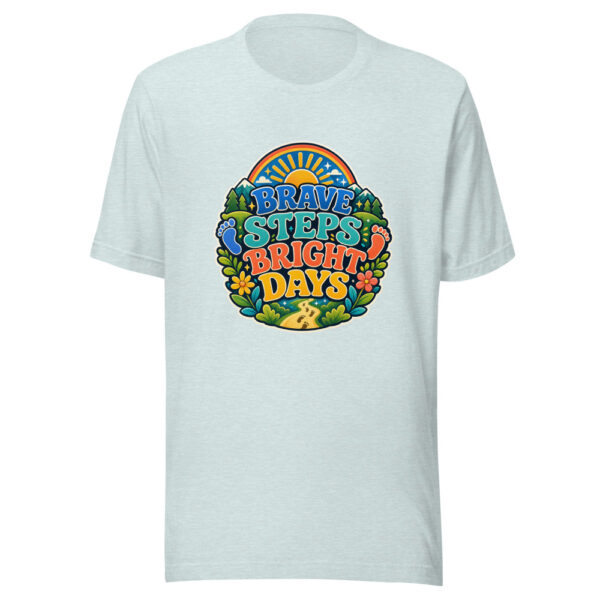 BRAVE STEPS BRIGHT DAYS Heartbeat-20260622-codex-fallback Graphic Tee mockup 22