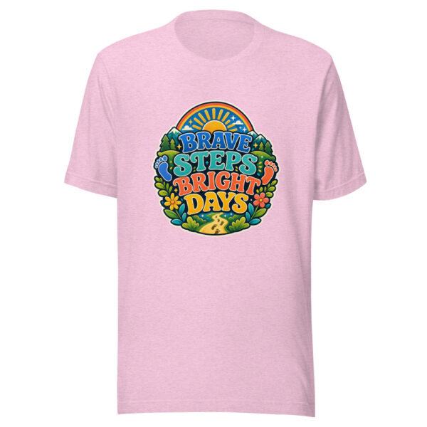 BRAVE STEPS BRIGHT DAYS Heartbeat-20260622-codex-fallback Graphic Tee mockup 23