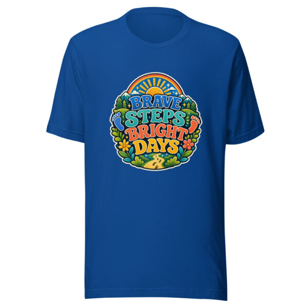 BRAVE STEPS BRIGHT DAYS Heartbeat-20260622-codex-fallback Graphic Tee mockup 3