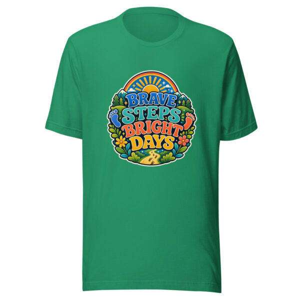BRAVE STEPS BRIGHT DAYS Heartbeat-20260622-codex-fallback Graphic Tee mockup 5