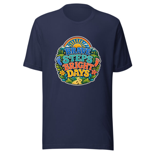 BRAVE STEPS BRIGHT DAYS Heartbeat-20260622-codex-fallback Graphic Tee mockup 9