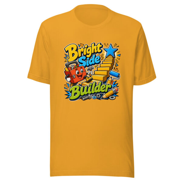 Bright Side Builder Graphic Tee front view