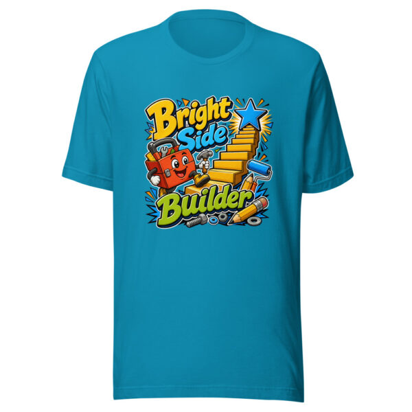 Bright Side Builder Graphic Tee mockup 2