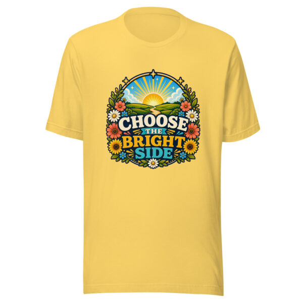 CHOOSE THE BRIGHT SIDE Heartbeat-20260623-codex-fallback Graphic Tee front view