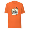 Clear Desk Clear Mind Graphic Tee front view