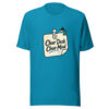 Clear Desk Clear Mind Graphic Tee mockup 2