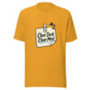 Clear Desk Clear Mind Graphic Tee mockup 3