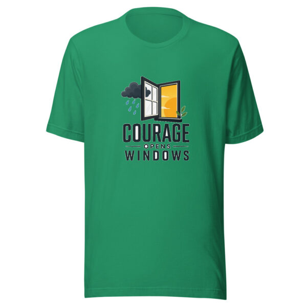 Courage Opens Windows Heartbeat-20260629T211142Z Graphic Tee mockup 16
