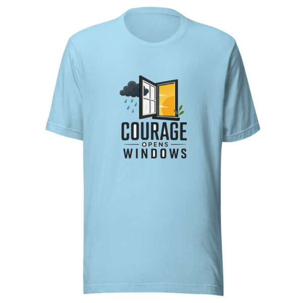 Courage Opens Windows Heartbeat-20260629T211142Z Graphic Tee mockup 18