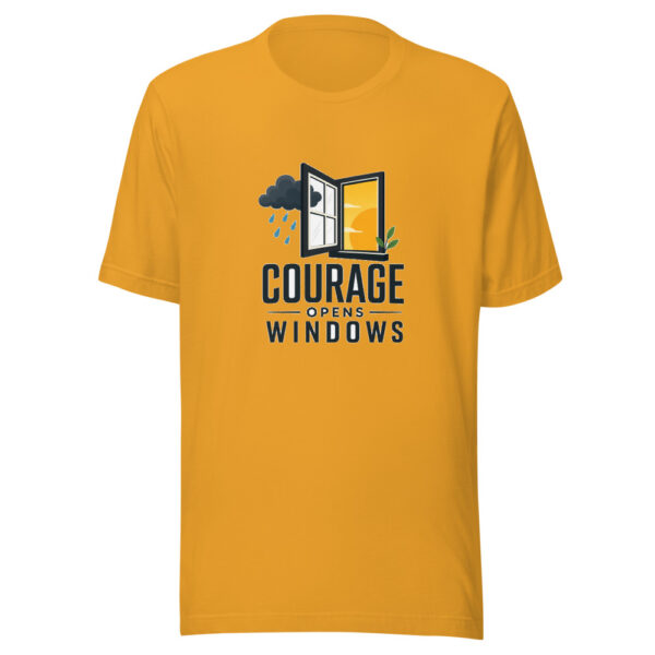 Courage Opens Windows Heartbeat-20260629T211142Z Graphic Tee mockup 2