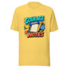 Courage Takes Notes Graphic Tee front view
