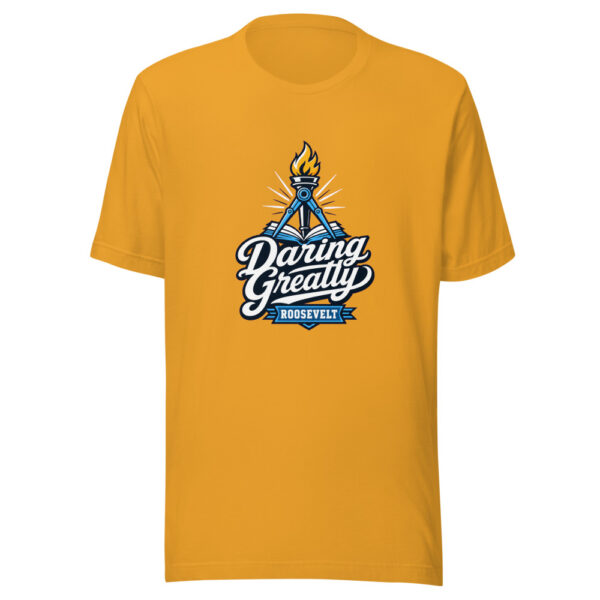 Daring Greatly - Roosevelt Graphic Tee mockup 1 Daring Greatly - Roosevelt Graphic Tee front view