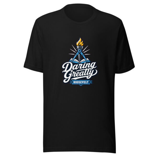 Daring Greatly - Roosevelt Graphic Tee mockup 7 Daring Greatly - Roosevelt Graphic Tee mockup 7