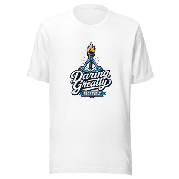 Daring Greatly - Roosevelt Graphic Tee mockup 8 Daring Greatly - Roosevelt Graphic Tee mockup 8