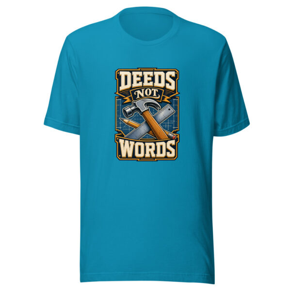 Deeds Not Words Graphic Tee mockup 2 Deeds Not Words Graphic Tee mockup 2