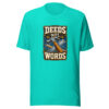 Deeds Not Words Graphic Tee mockup 3 Deeds Not Words Graphic Tee mockup 3