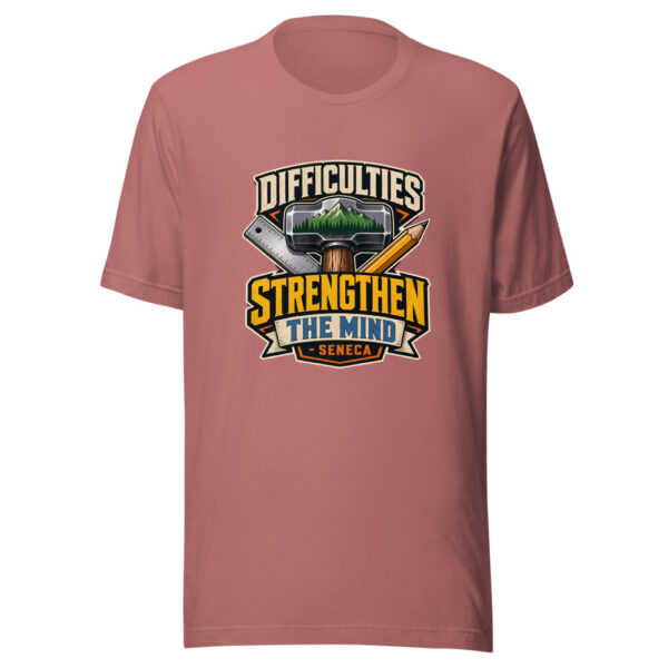 Difficulties Strengthen The Mind - Seneca Graphic Tee mockup 21