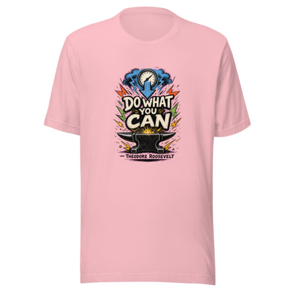 Do What You Can - Theodore Roosevelt Graphic Tee mockup 19 Do What You Can - Theodore Roosevelt Graphic Tee mockup 19
