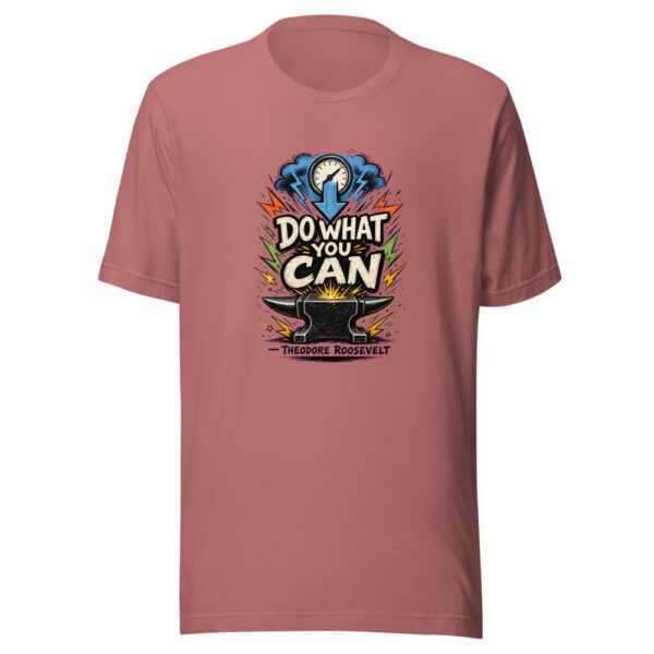 Do What You Can - Theodore Roosevelt Graphic Tee mockup 21 Do What You Can - Theodore Roosevelt Graphic Tee mockup 21