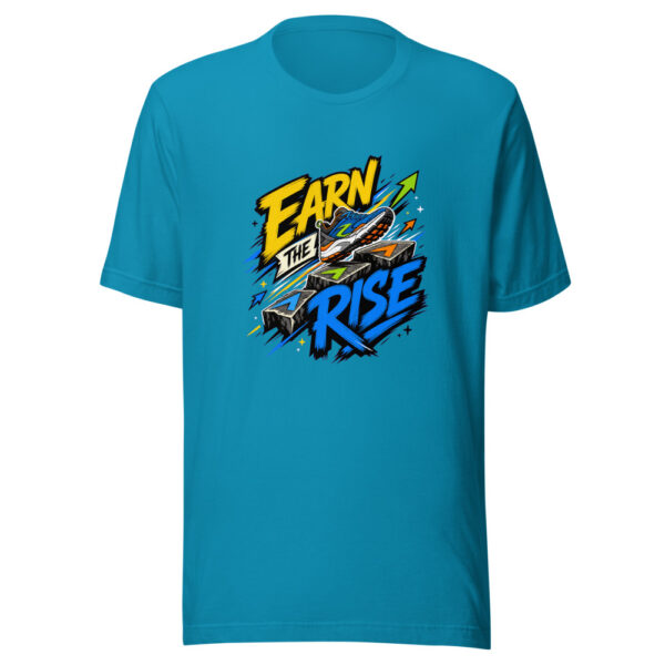 Earn The Rise Graphic Tee mockup 2 Earn The Rise Graphic Tee mockup 2