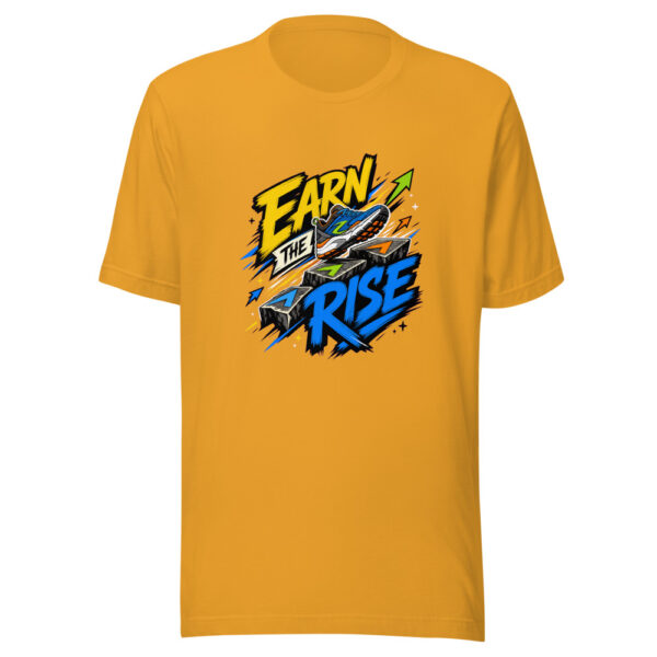 Earn The Rise Graphic Tee mockup 3 Earn The Rise Graphic Tee mockup 3